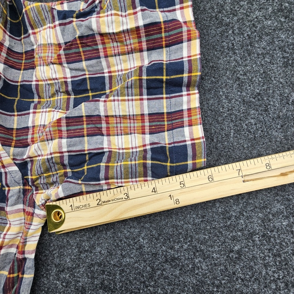 Twenty X Wrangler Men's L Multicolor Plaid Long Sleeve Button Down Shirt - Picture 7 of 7